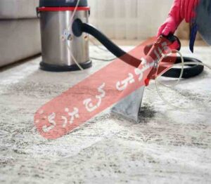 تمیز-کردن-فرش-سفید-و-کرم