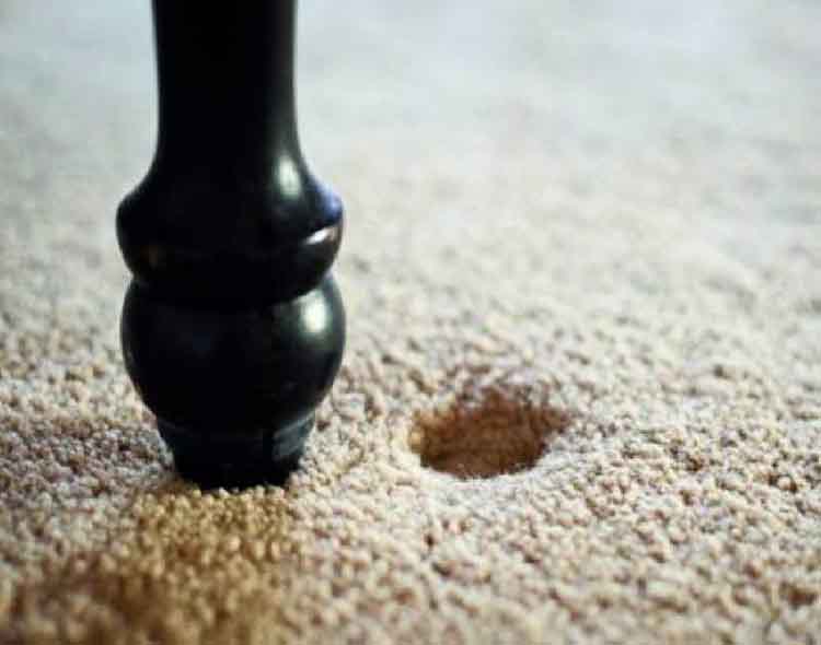 جای مبل روی فرش